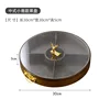 Plato de Té y Aperitivos 105 - Diseño de Lujo Ciervo Dorado