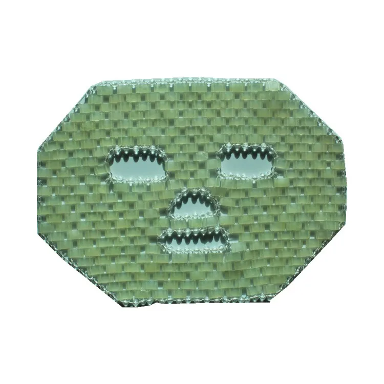 2024 New Arrival Wholesale Cheap Green Jade Cooling Face Mask Polished Gemstone Feng Shui & Religious Style_voghion.com