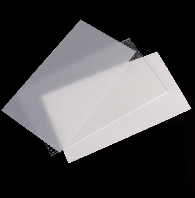 High Quality Dot Matrix Clear Acrylic Led Light Guide Plate LGP Panel Sheet for Advertising and Promotion