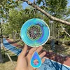 6-inch colorful lotus teardrop tail