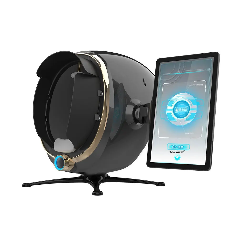 Skin Detection Analyzer Colorimeter Facial Skin Age Analyzer Skin Analysis and Facial Machine