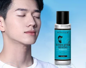 Private Label 200ml Shrink Pores Smoothing Calm Skin Professional Beard After Shaving Toner
