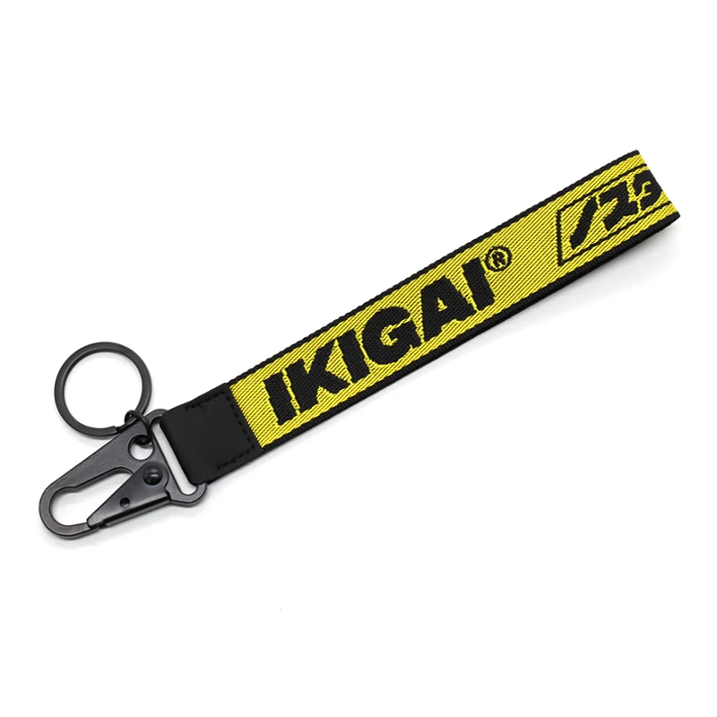 wrist lanyard for keys off white