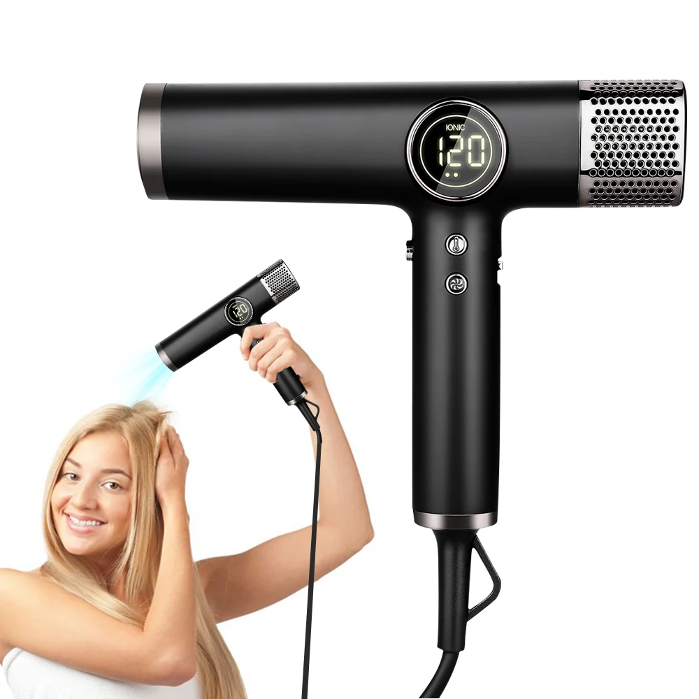 Alibaba Types Of Hair Blower Multifunctional LED Display Salon