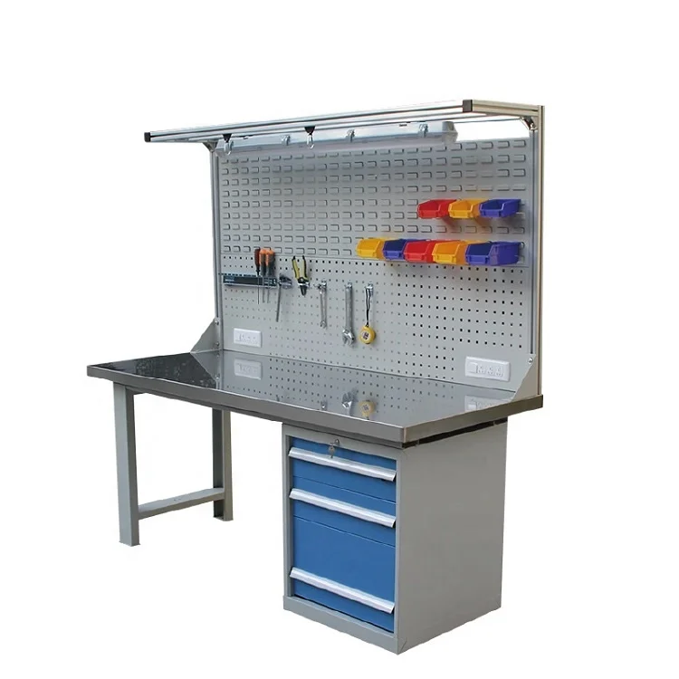 WCFAB Modular Steel Work Benches - YouTube