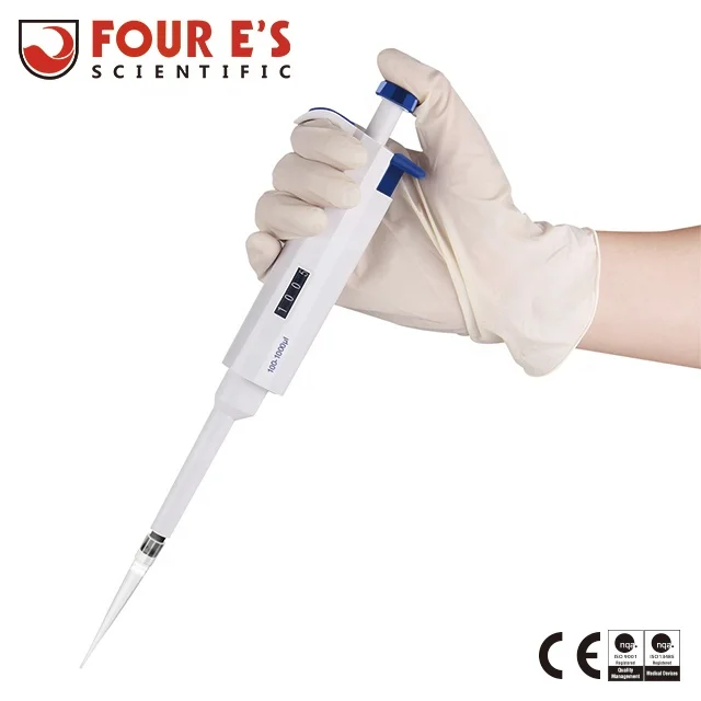 Многоканальный 100-1000ul пипеттор с цифровым