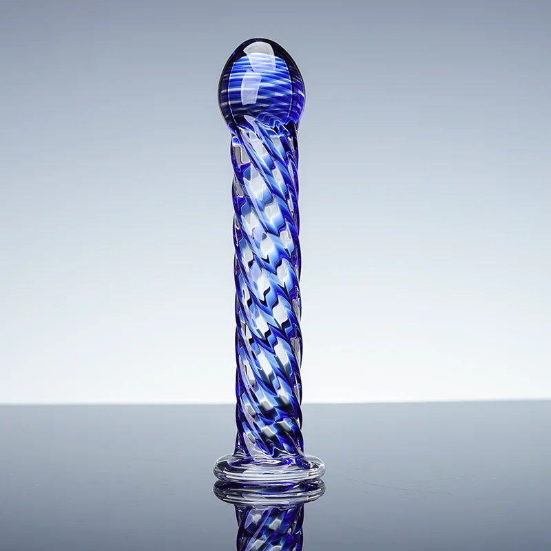 Hot-Selling Crystal Crafts Carved Dildo Handcrafted Penis Healing Stone Crystal Dildo Massage Wand