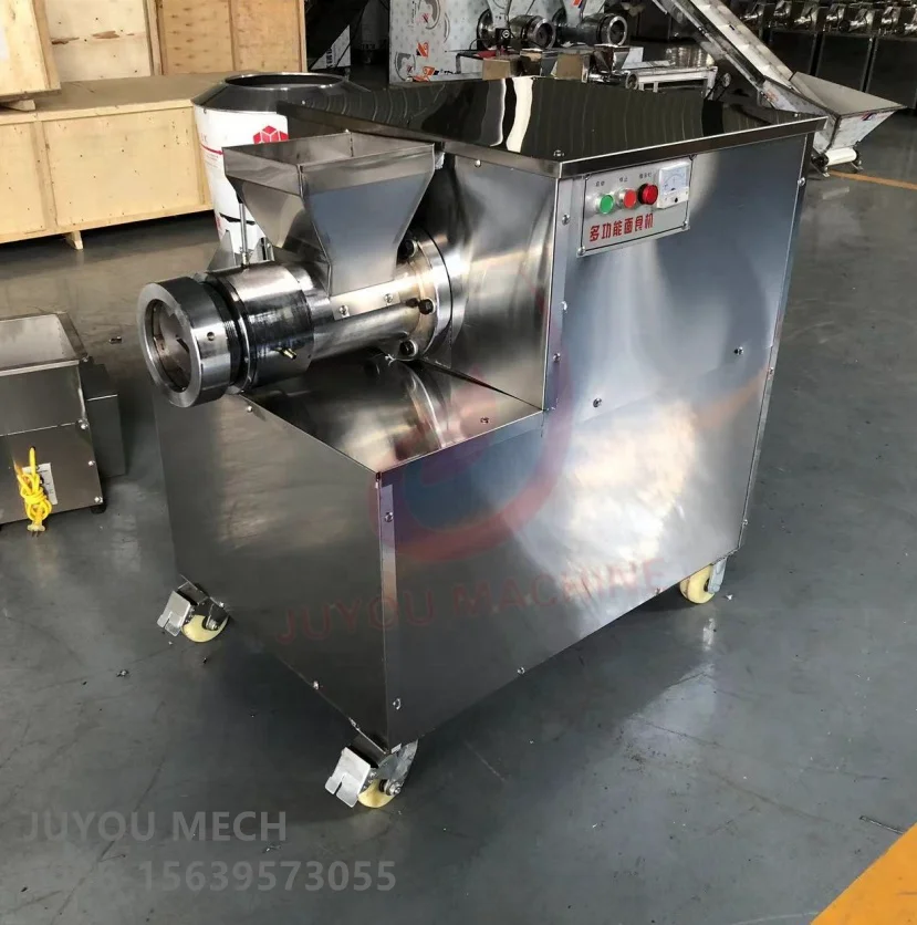 Automatic Fusilli Spiral Noodle Making Machine Pasta Forming Machine Macaroni Spaghetti Extruder