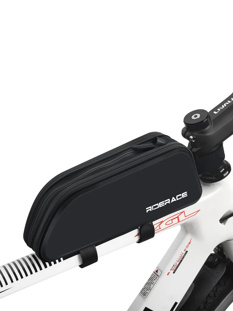 RIDERACE Bike Top Tube Bag Waterproof Durable Cycling Storage Bag MTB Road Bicycle Handlebar Front Bag Ultralight Frame Pouch