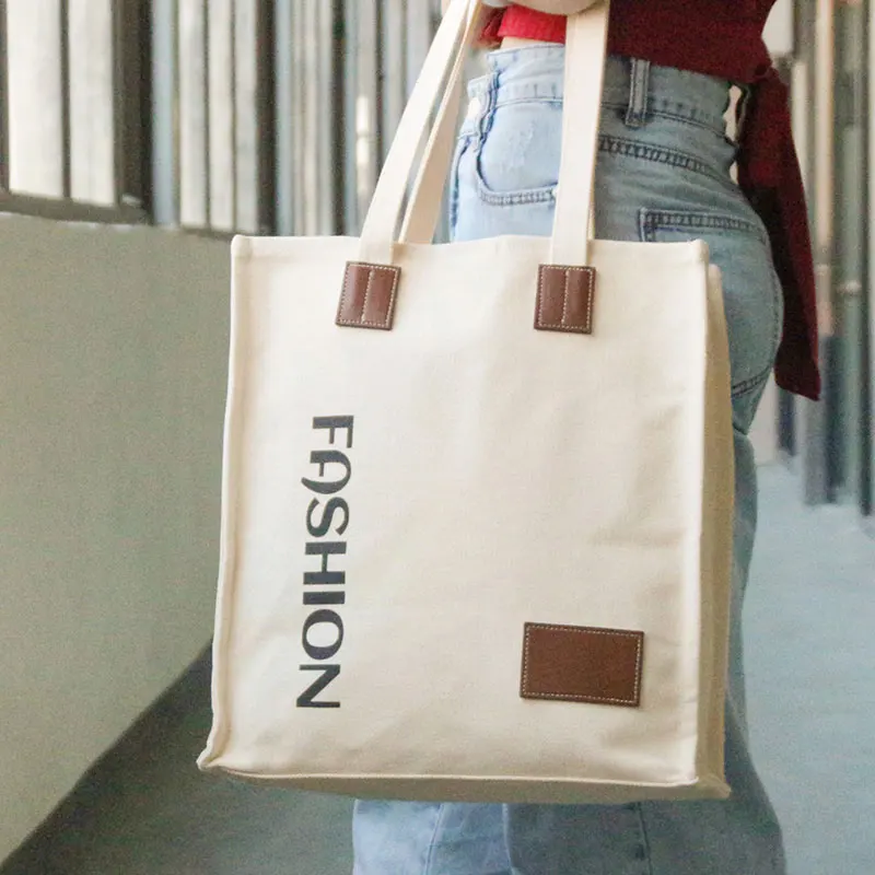 Designer Top Selling Boutique Cotton Beach Canvas Shopping Bag Fashion