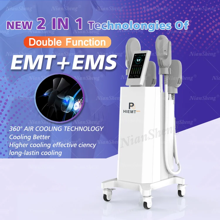 4th Generation EMT+ EMS Muscle Building Body Sculpting EMSlim EMSculpt Machine