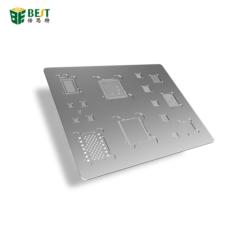 Pochoir Universel BGA Reballing Stencil Tin Mesh Pour Soudure Téléphone - Neuf Emballé