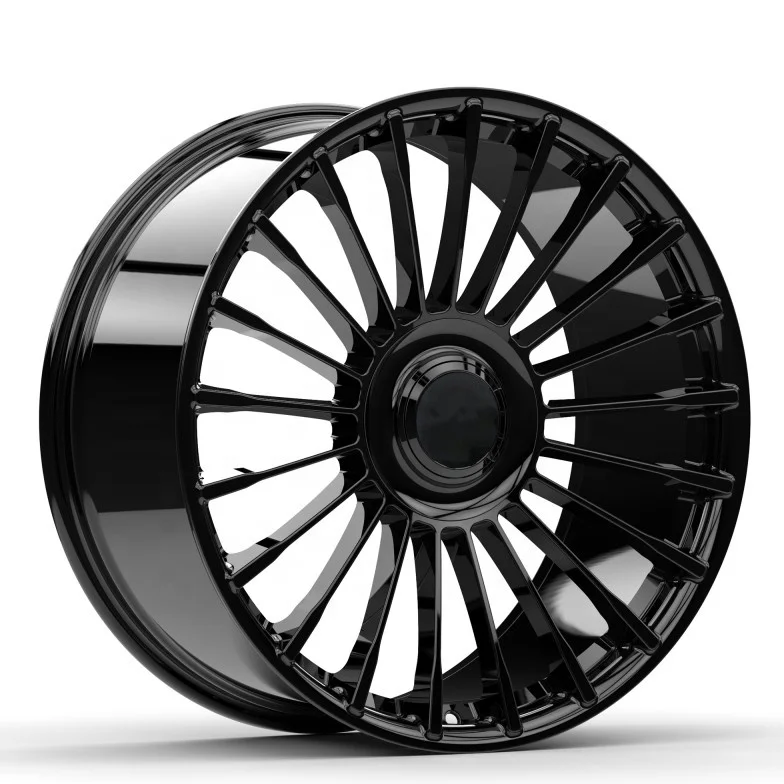 Lexani 18-24 Inch Bright Black Forged Rims 5 Hole Multi