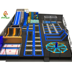 High Quality Various Free Friends Play Center Indoor Trampoline Park