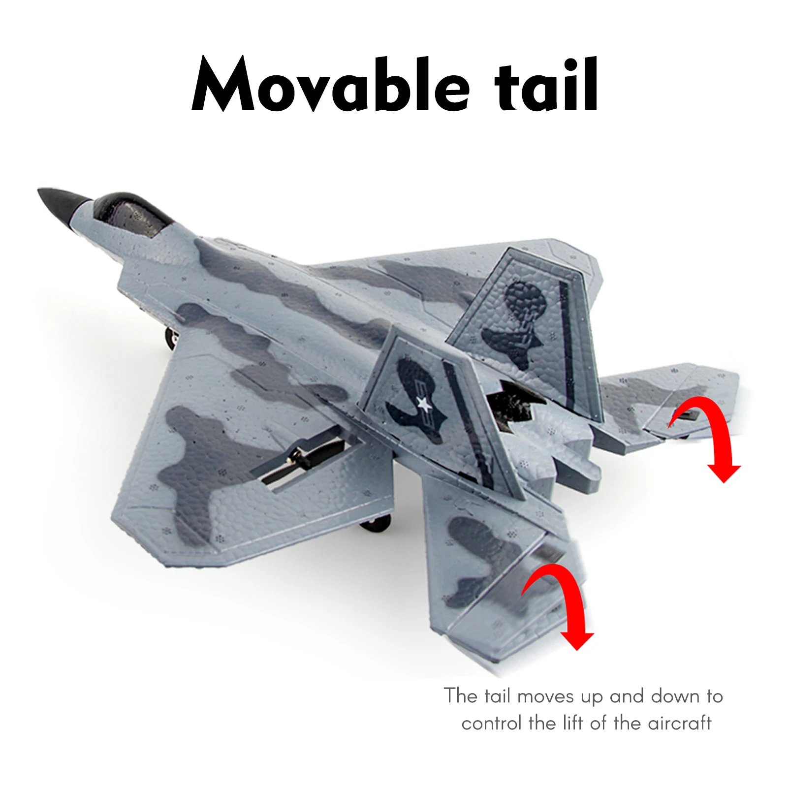 FX-922 RC Airplane Simulation F-22 Fighter EPP Foam Plane 4-Ch Plane  Glider Airplane EPP Foam Toys for Kids