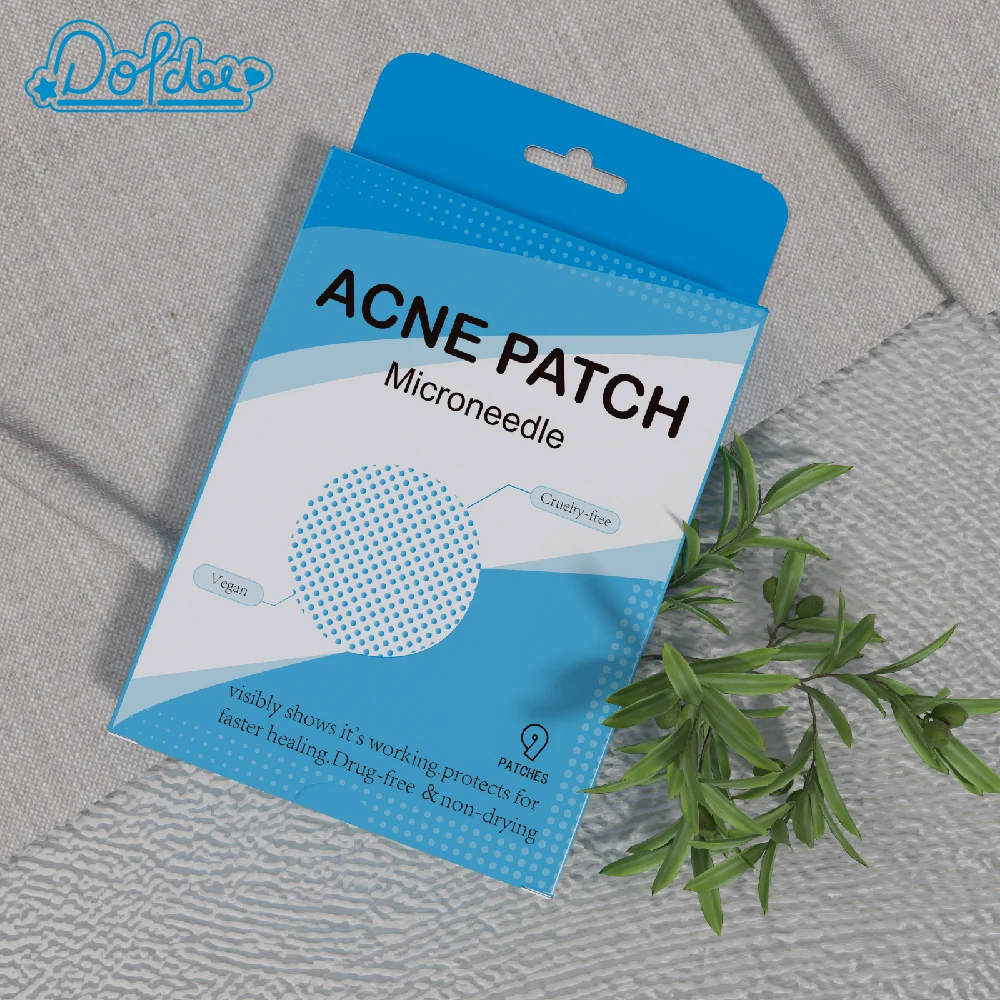Private Label Micro Point Acne Patches for Face Acne Treatment Anti Acne Patch Spot Remover Microdart Pimple Patch