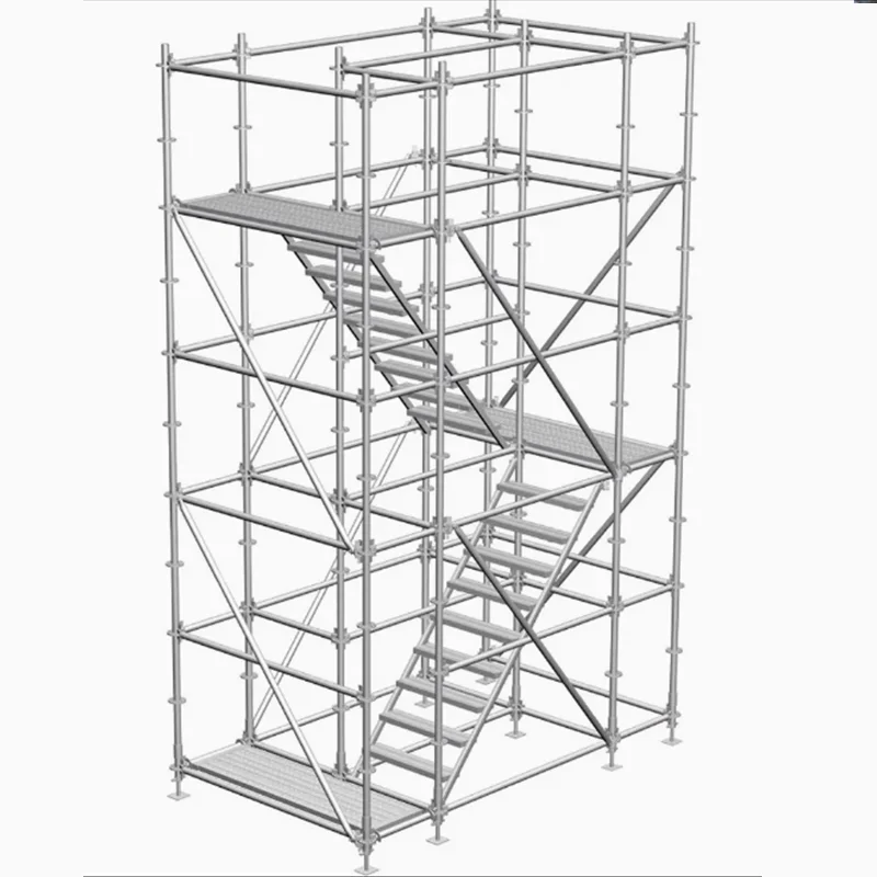 Hot Dip Galvanized Ringlock Modular Steel Scaffolding 3