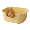 Creamy yellow [Comes with a cat litter scoop]