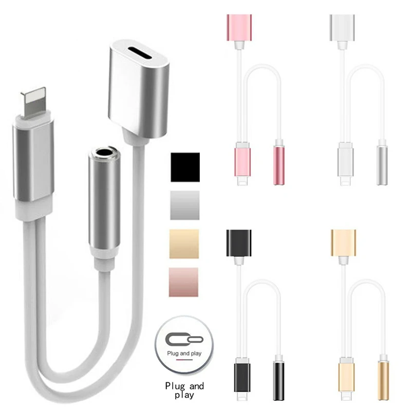 For Ios Audio Cable Adapter Earphone 