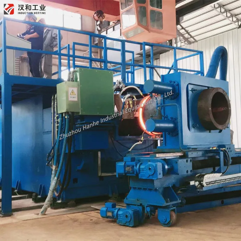 Automatic 1.5D Bending Radius Tube Pipe Bender Induction Heating Stainless Steel Pipes Alloy Motor Core Component Machining