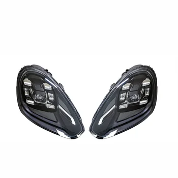For 2015 P-orsche Cayenne 958.2 upgrade Cayenne 9Y0 PDLS headlamp appearance upgrade