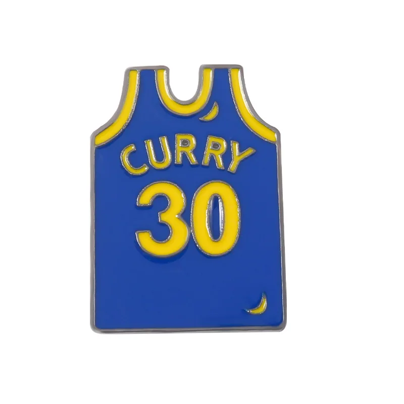 Custom Sports Soccer NBA Jersey Brooch Clothing Accessories Cartoon  Personality Badge Kobe Harden Curry Basketball Star Metal Love Europe Folk  Art - China Badge and Pin price