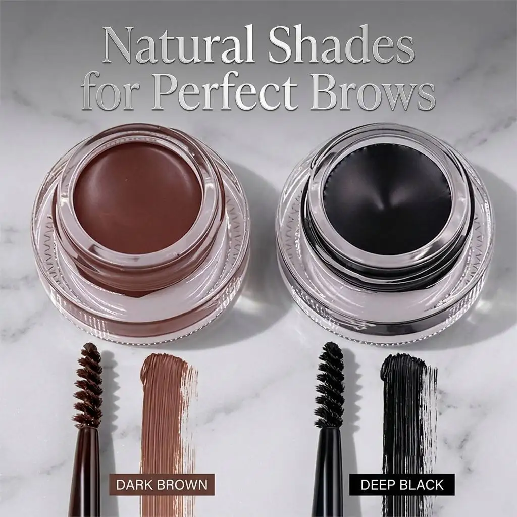 product sweat proof eyebrow pomade custom logo private label long lasting waterproof brow gel cream makeup factory-6