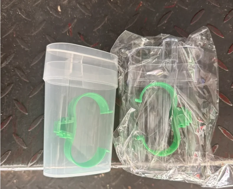 Высокое качество птицы автоматический диспенсер для воды Прозрачный Зеленый попугай кормушка