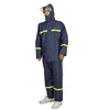 Deep Blue Split Raincoat