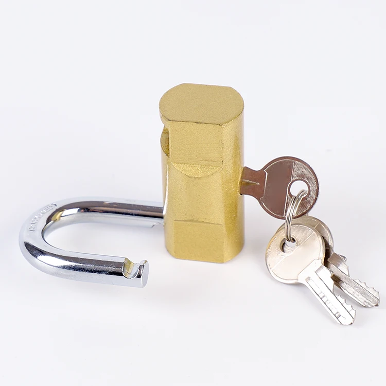 Free Samples From Factory OEM Candado Brass Painted Hammer Iron Padlock in Stock