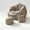 Almohada gris + pedal (sin incluir rellenos)