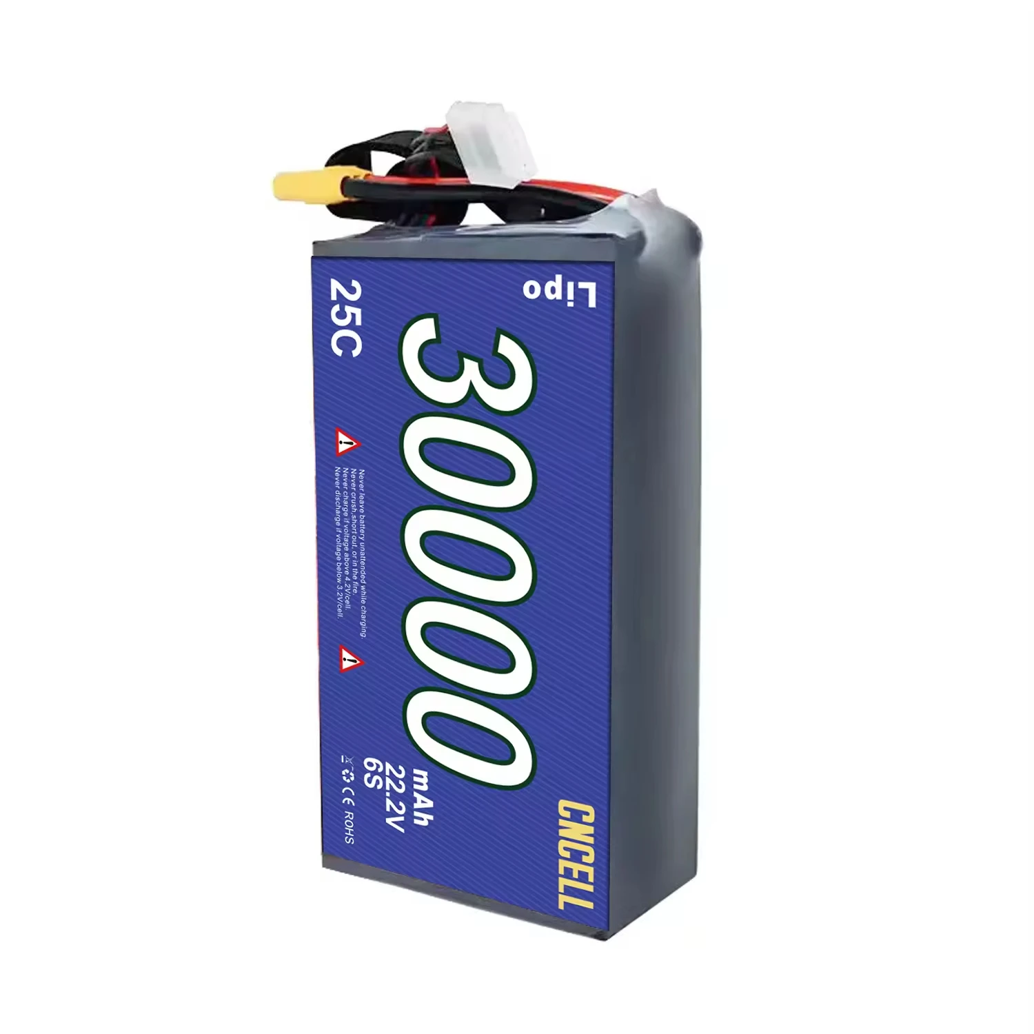 lipo battery 25 c 30 000 mah Wholesale Price 6s 30000mah Lithium Polymer Battery 22.2v 25c 30ah 30000mah  Lipo Battery for Multi-rotor Quadcopter Drone Robot