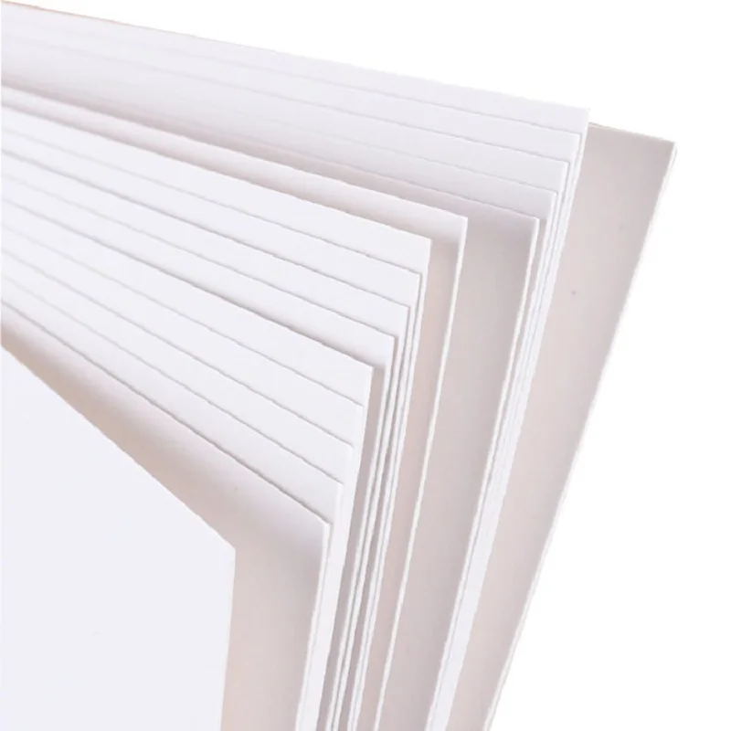 A4 Size 80g To 250gsm C2s/c1s Sample High Gloss White Shiny Art Paper ...