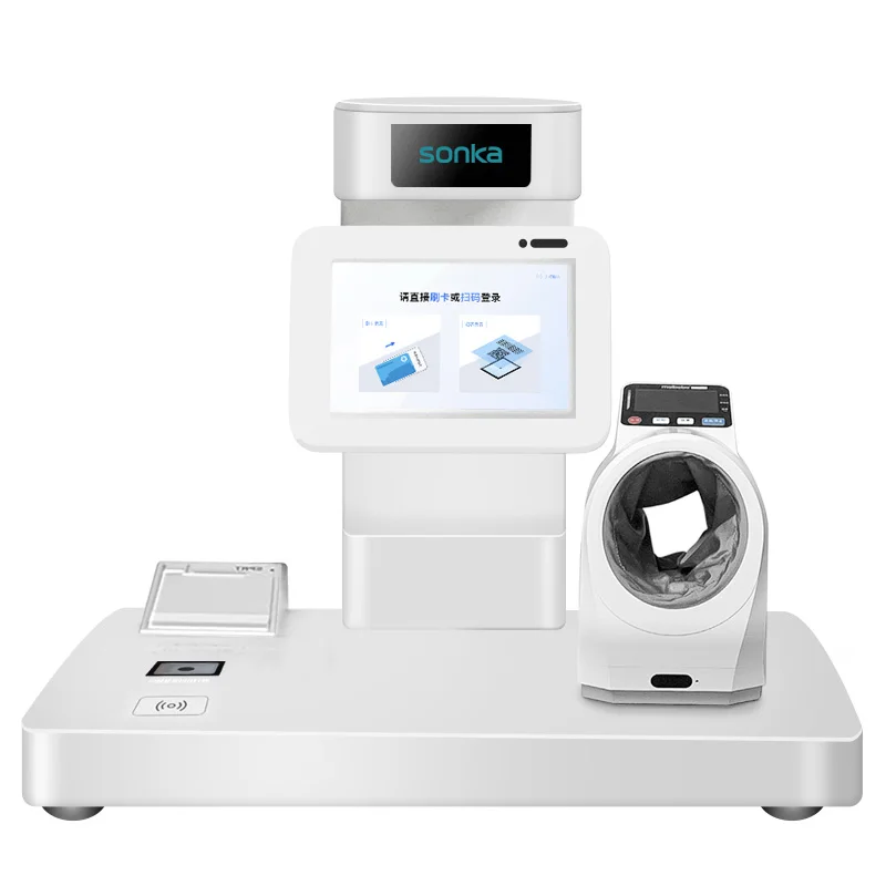 Best Self Service Hospital Medical Checkup Machine Blood Pressure Measurement Machine