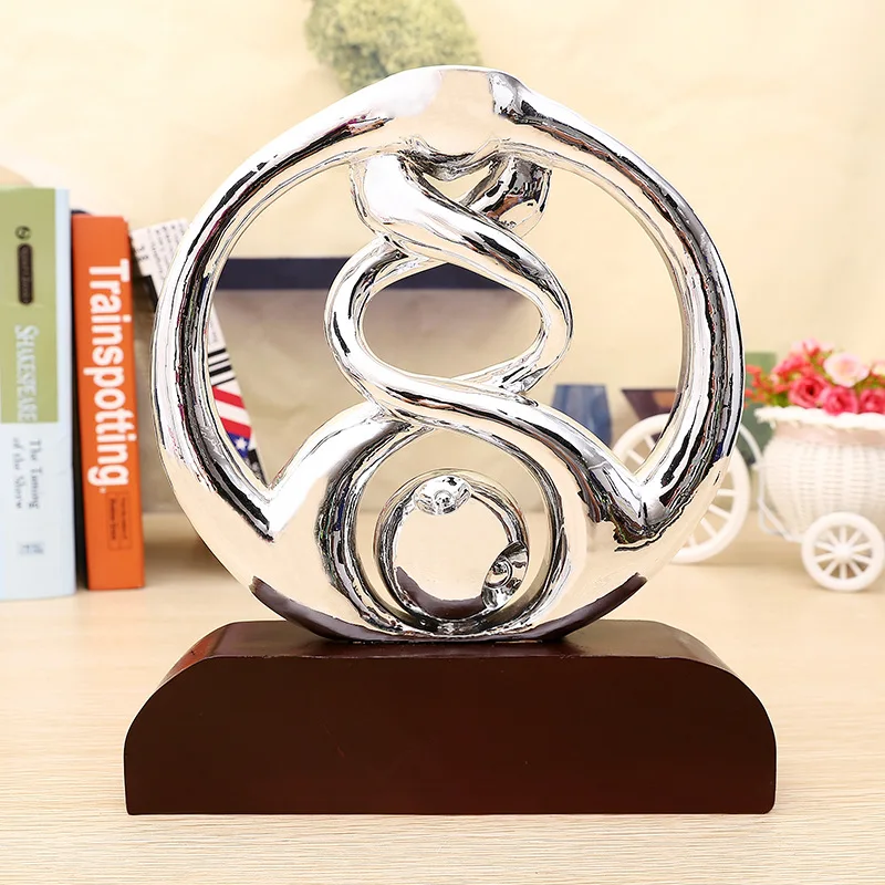In Stock 3D Sliver Asia AFC CHAMPIONS LEAGUE Trophy Cup