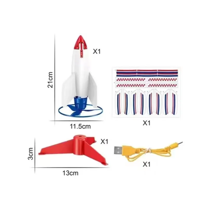 Raket Speelgoed Voor Kinderen Invento Stomp Rocket Ultra | Springraket Tot 60 Meter Hoog | Geel/Rood | Buitenspeelgoed Voor Kinderen | Geen Batterijen Nodig Super Wings