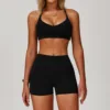 5061 Reggiseno   8519 Shorts - Nero