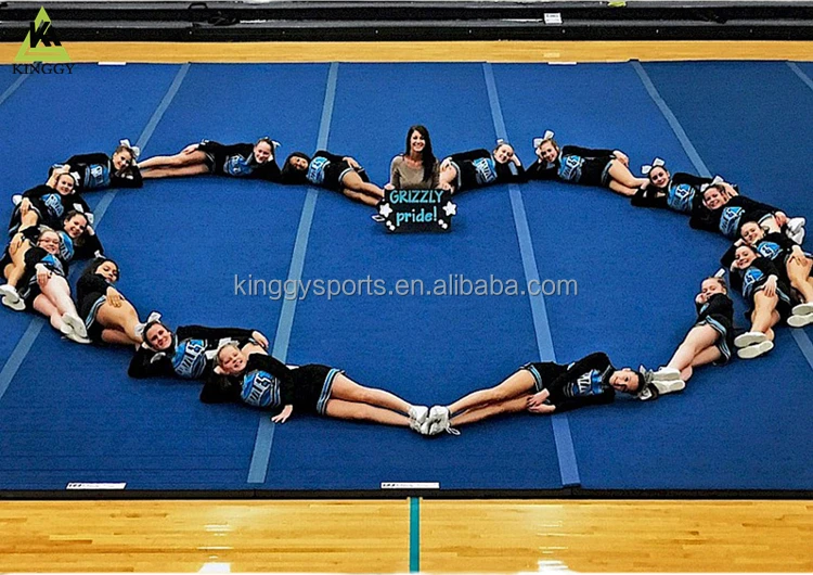 Wholesale Cheerleading Roll Mat Gymnastics Rolled Up Cheer Gymnastics