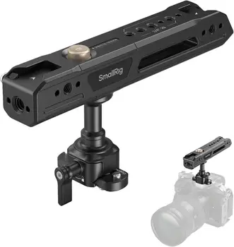 For Aluminum Alloy Rotating Top Handle with NATO Clamp Lightweight Universal Compatibility Camera Cage Accessory