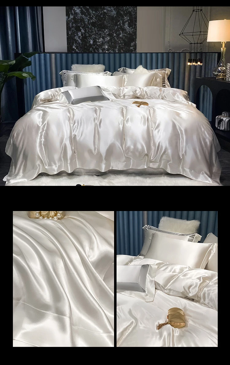 Wholesale Luxury Bamboo Bed Sheets Bamboo Duvet Cover Set Bedding Sets