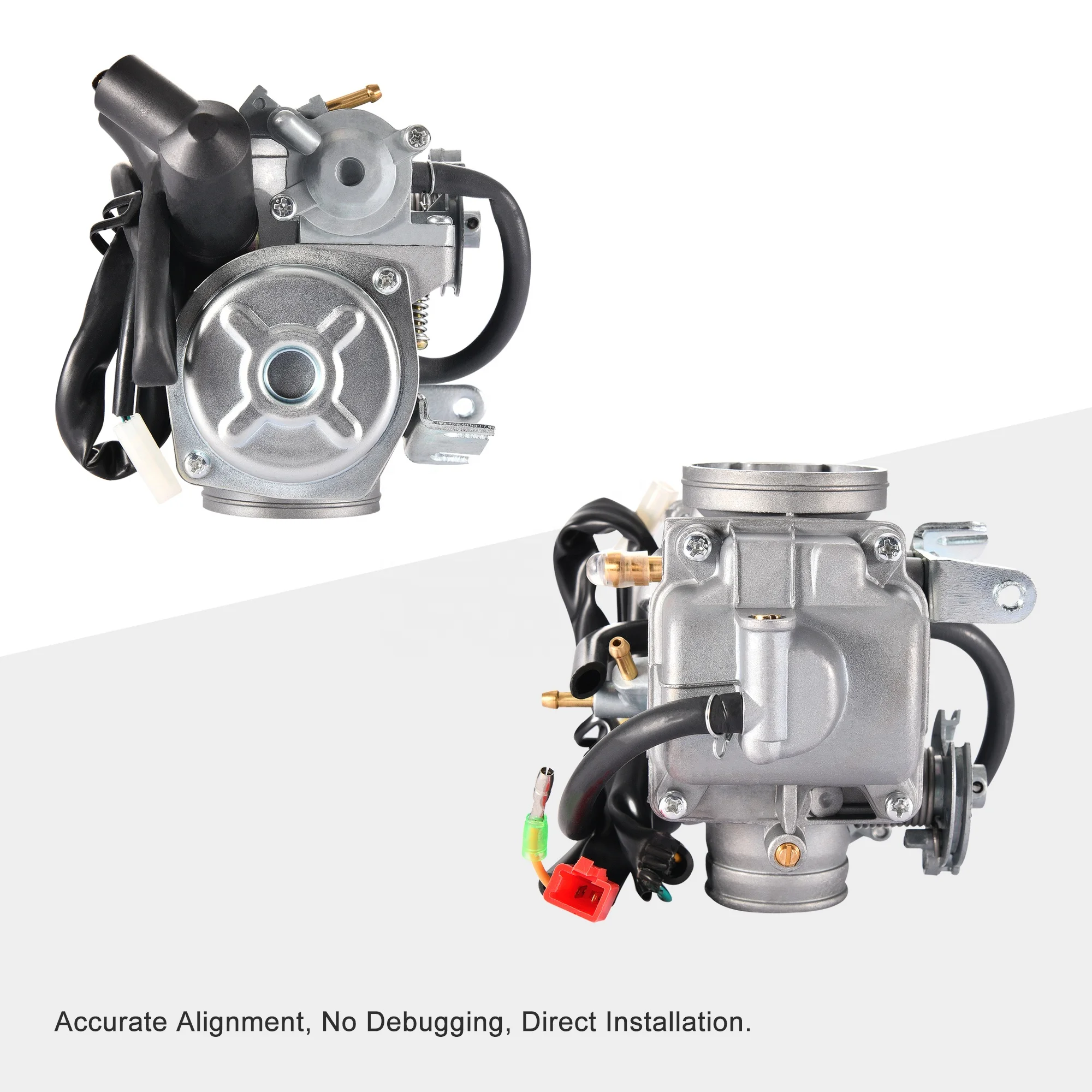 GOOFIT Carburetor Replacement for Helix CN250 Elite CH125 CH150 Hammerhead Jonyer Carter Brother Baja Roketa 250ccTouring Scoote