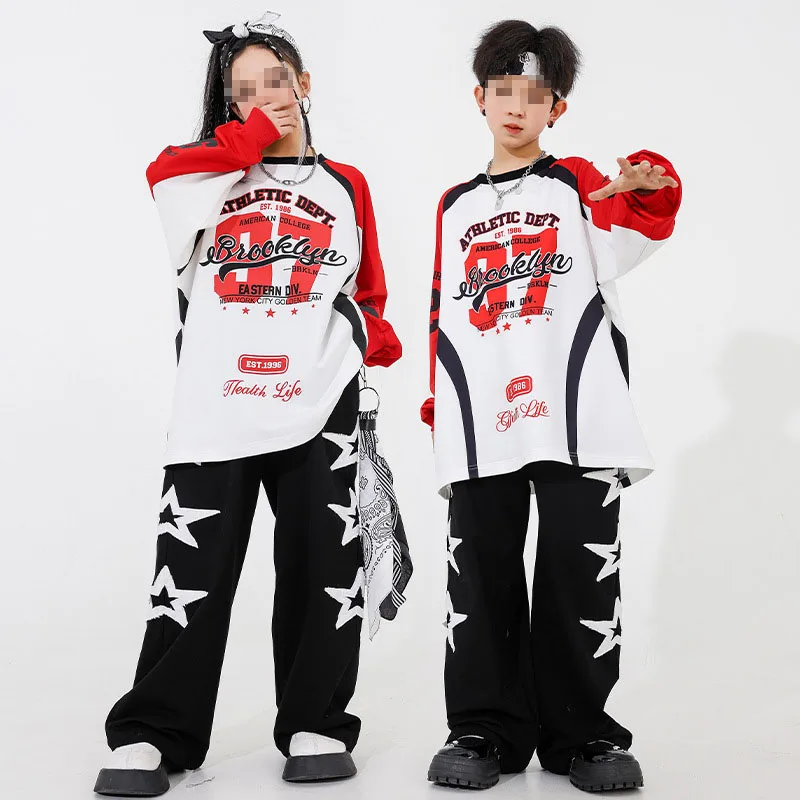 Children's Hip-Hop Jazz Dance Costumes Performance Sets