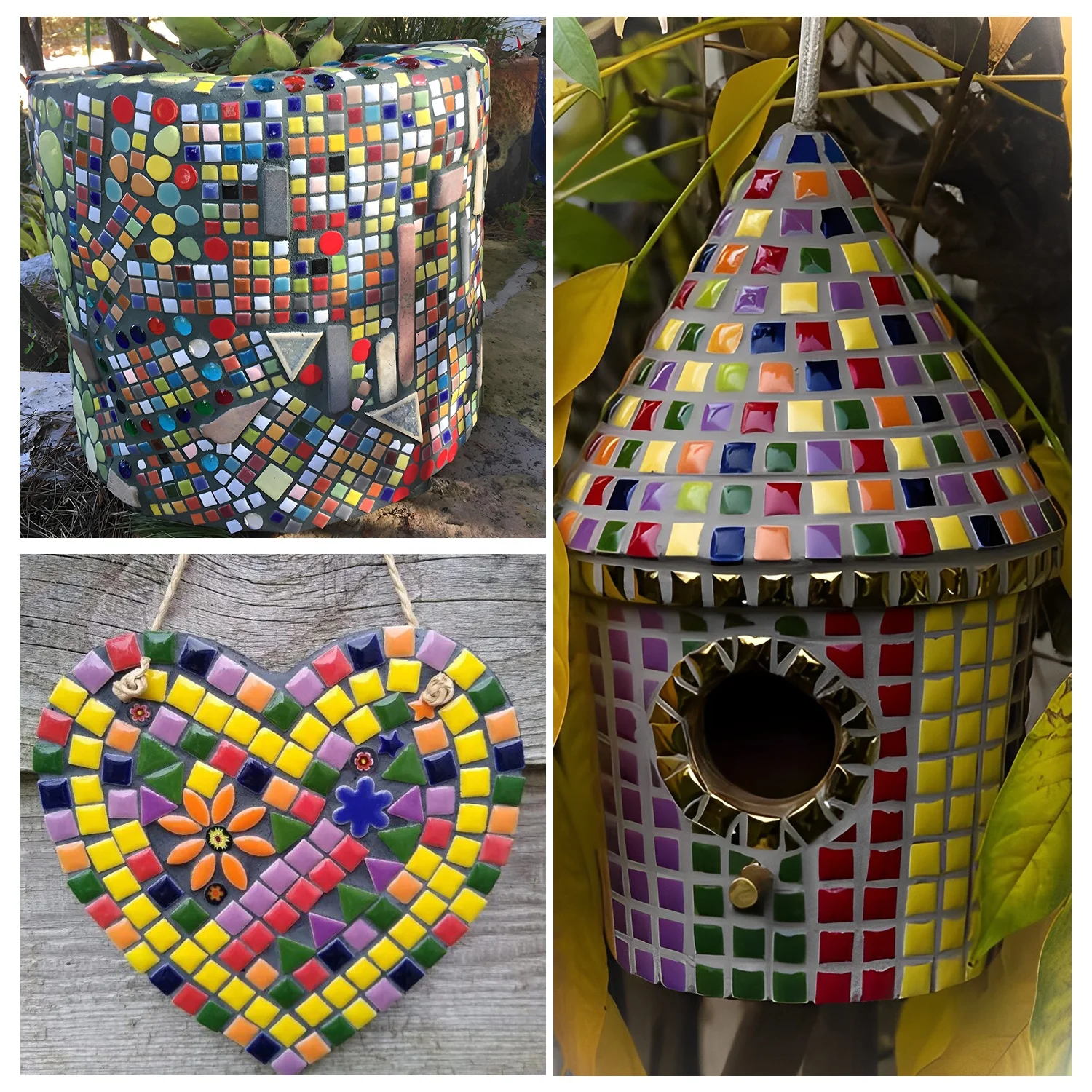 China Cheap Price Micro square Glazed Loose Colorful Ceramic Diy Craft Art Mosaic Tiles