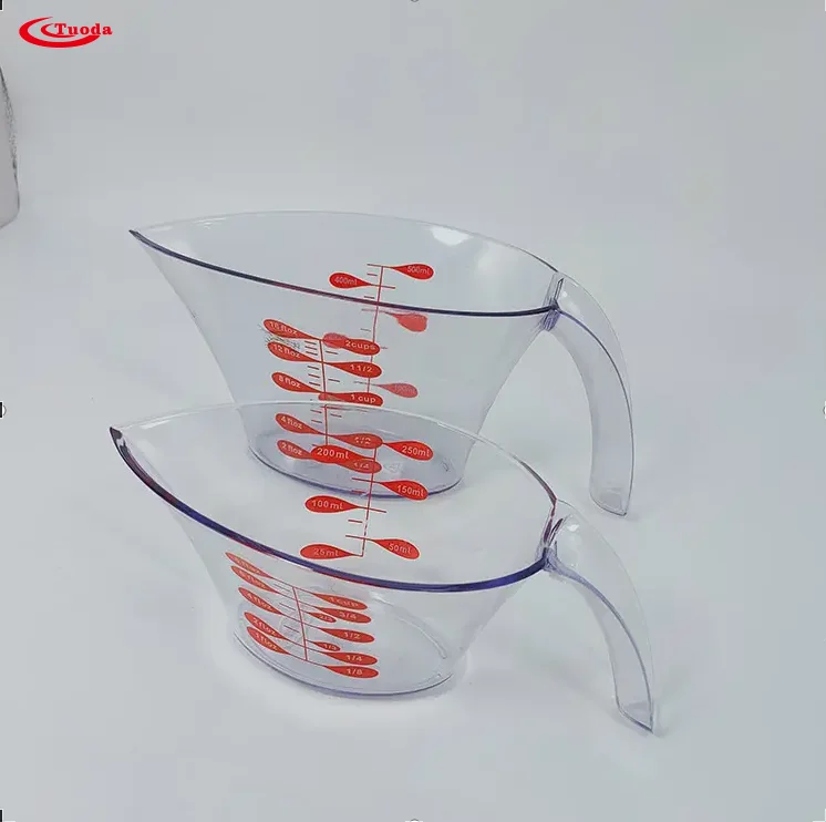 DISHAN High Accuracy Liquid Measuring Cup Set: Transparent