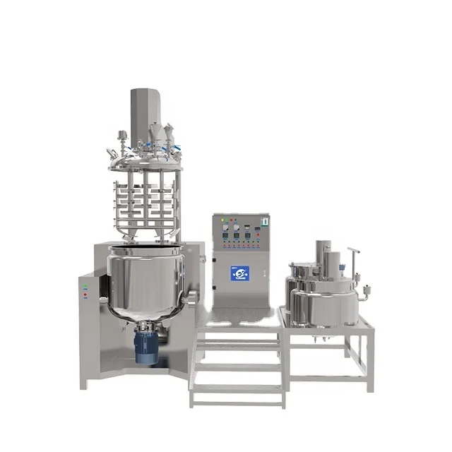 Косметическая машина из нержавеющей стали вакуумный эмульгирующий Миксер с гомогенизатором смешивающий