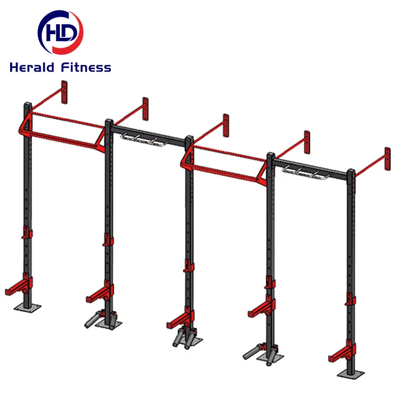 Foldable Training Rig Wall Mounted Fixed Foldable Adjustable Squat Rack Machine Multi ...