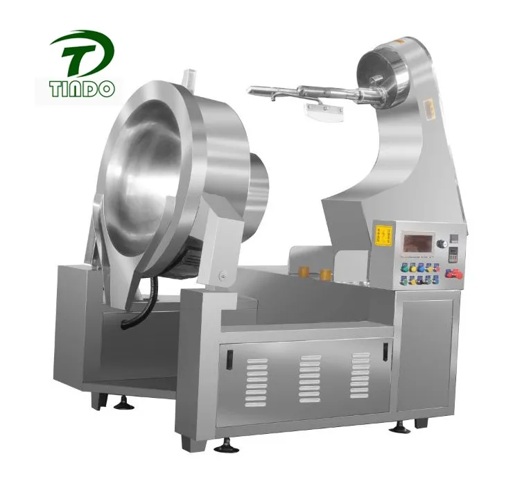 Автоматическая промышленная машина для приготовления мяса, карамельный соус Чили, газовый Электрический паровой Планетарный Миксер для приготовления пищи, жаккардовый чайник, машина для ВОК