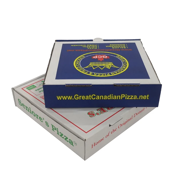 All Size 9 10 11 12 14 18 Inch pizza box reusable corrugated paper pizza packing Delivery box With Your Own Logo