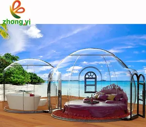 Resort Bubble Tent Transparent Prefabricated Dome Houses