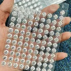 VVS Diamonds Loose Moissanite 1.0mm Size In Bulk Quantity With Factory Cheap Price